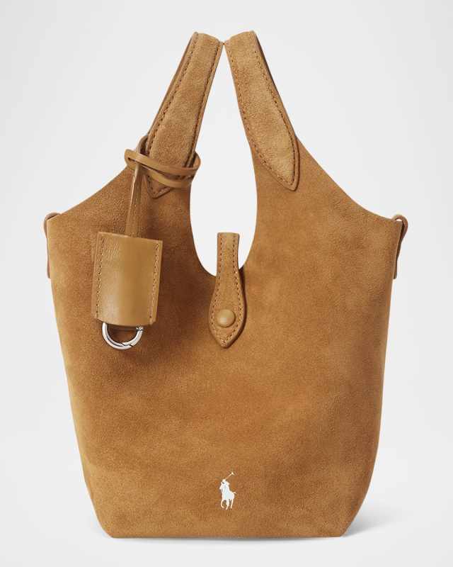 Polo Play Suede Small Crossbody Bag